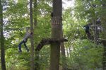 Qu'est-ce qu'on s'amuse sur ces lianes en caoutchouc !
