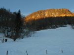 Le départ de la randonnée se fait depuis le haut du village, après le bistrot