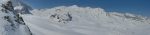 Vue sur le vallon du Glacier de Cheilon