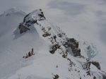 Je rejoins le reste de la troupe, avec une belle crevasse sur le glacier de Giétro