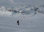 On récupere nos deux camarades, Francis et Carole et continuons la descente