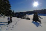 Variante pour la descente, via le chemin d'été pour La Poyette