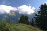 Le Signal de Bonavau 1817.6m. Pour la vue j'ai attendu longtemps mais ce nuage n'a fait qu'empirer.