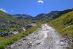 On suit une route de 4x4