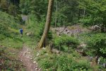 Un peu d'errance dans cette partie pour trouver les dernières pentes pour la route