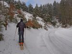 Et on monte par le chemin d'été, c'est ma seule photo avec du ciel bleu !