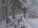 Légère descente après pour rejoindre le Pt1050