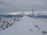 La Pointe de Bellevue avec Les Diablerets au fond.