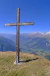 La croix du sommet 2491.5m de l'Eggerhorn
