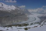 Le glacier d'Aletsch