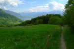 Petite vue sur le Léman, les Dents du Midi voilée