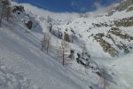 Pizzo Tignaga ce serait droit dans la faille du ruisseau