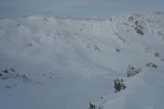 Le couloir NE et la Chaux de Forgnon