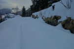 De retour sur mes traces, ça glisse enfin
