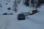 Retour au parking, désormais déneigé
