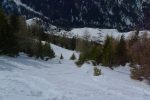 Il existe des raccourcis, mais vu la neige lourde c'est exclu
