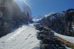 Couche de neige faible
