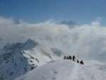 Depuis les Monts Telliers, vue arrière sur les Vélan.