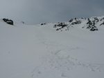 Vue arrière, du grand ski !