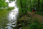 L'embouchure de l'Aubonne est au fond