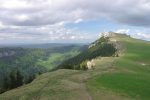 Vue arrière sur le Chasseron