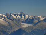 zoom sur le glacier d'Aletsch
