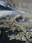La descente sous le sommet du Gross Bigerhorn