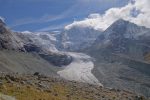 Vue sur le glacier de Moiry