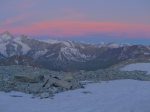 Vue en direction du vallon de Tracuit à partir d'un seul f