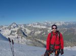 Moi-même devant le Mont-Blanc