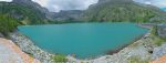 Le barrage et le lac de Tseuzier ou du Rawil