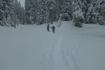 A gauche pour le Sapin à Siméon, à droite pour le Col du Marchairuz