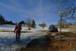 Et nous tournons à gauche pour la cabane