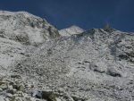 Encore en vue arrière sur la combe de la descente