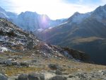 Vue sur les Aiguilles Rouges ... blanches en cette saison !