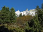 Une dernière vue sur l'Aiguille de la Tsa