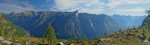 Panorama depuis la cabane Starlaresc