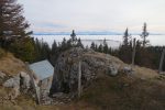 Cabane du Rocher en dessous