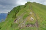 Je viens de descendre le chemin du haut et continue sur la gauche. Notez les chaines