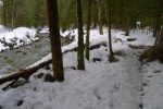 Je longe La Vièze, le camping est sur l'autre rive