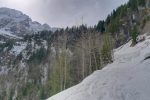 C'est le passage pentu de la montée.