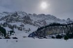 Les Dents Blanches. Vue arrière.