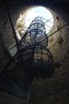 L'escalier à l'intérieur de la Tour de Saxon
