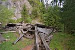 Et la ruine vers 1200m