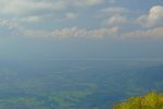 Le Lac Léman, on voit le jet d'eau