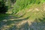 Nous sommes partis sur la route de gauche, hors photo, pour mieux revenir. Pas d'indication, ni de carte, on gère au mieux