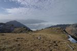 Vue sur le Léman, le stratus est encore bien présent