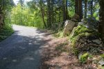 Marche en douceur le long de la route
