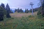 Hors piste un peu sauvage pour retrouver une autre piste