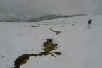 La couche de neige est faible, mais c'est joli (prononcer choliii pour vous mettre dans l'ambiance locale) !